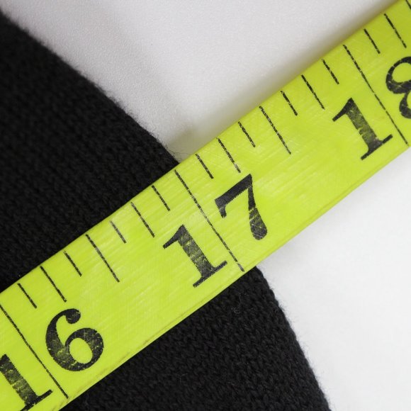 Vintage Promod Cardigan Sweater Women's Black Asymmetrical Long Sleeve Small S - Picture 7 of 8